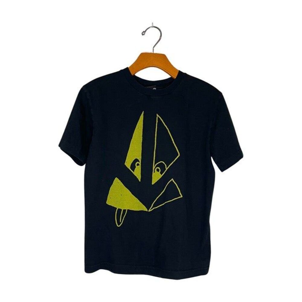 Vintage Volcom Stone Face Tongue Out Logo Tee T-Shirt - Boys Medium